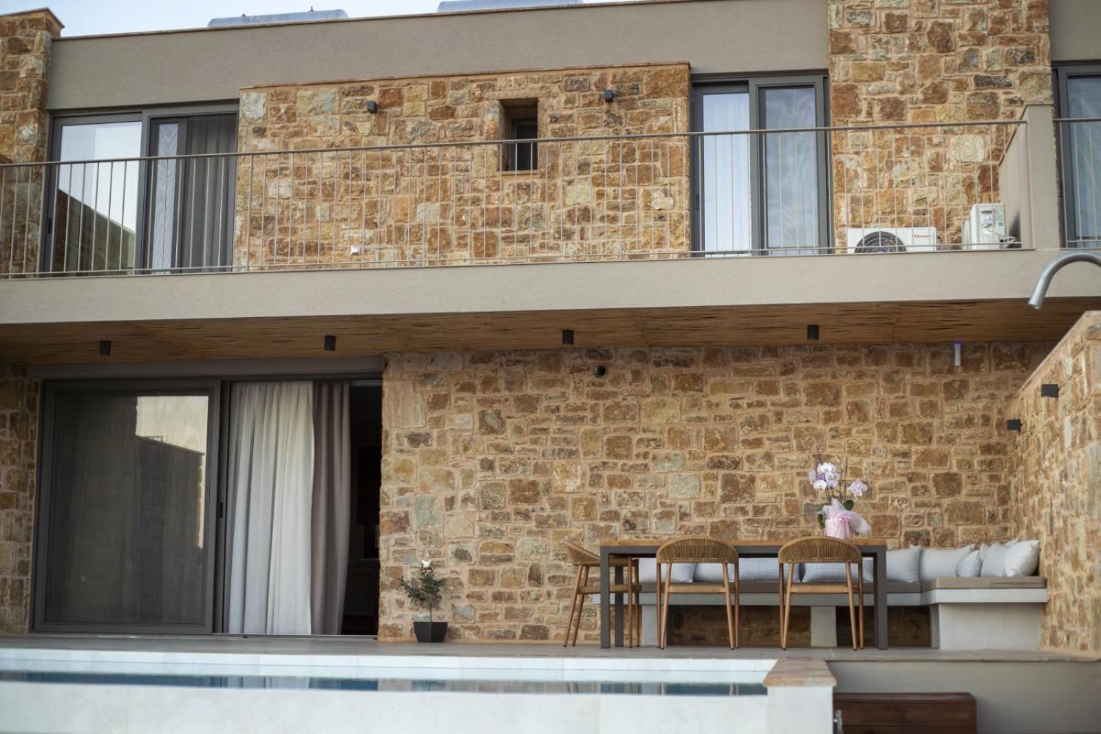 Lithos Villas - Nikiti Halkidiki Bagian luar foto