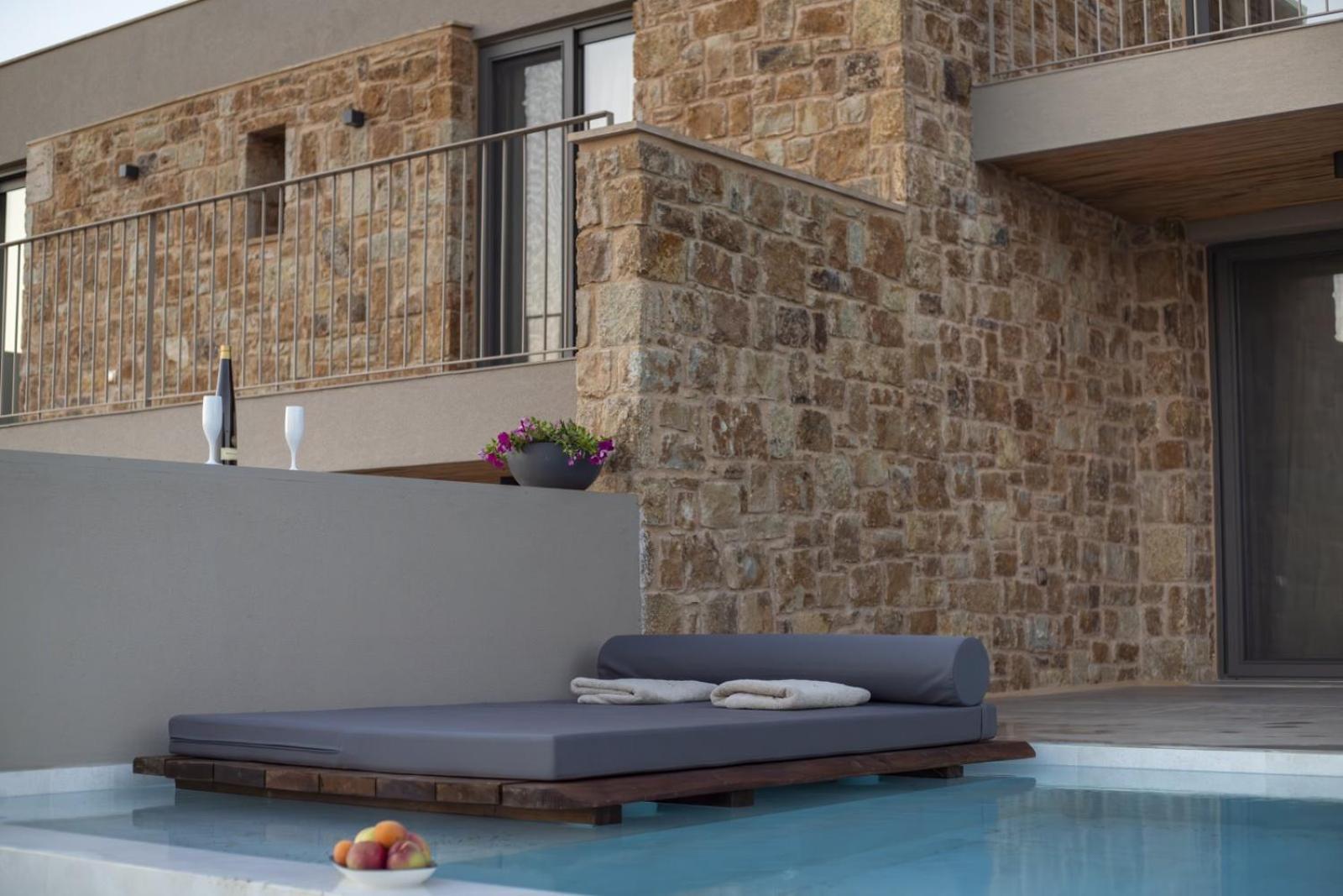 Lithos Villas - Nikiti Halkidiki Bagian luar foto